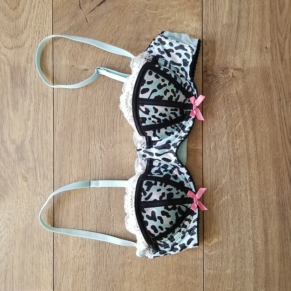 Victoria's Secret Other - Victoria's Secret Sexy Little Things Bra 32a Leapard Print